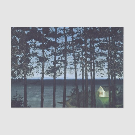 ソールベルグフィッシャーマンズコテージ絵画ランドスケープズ 薄葉紙 (正面)