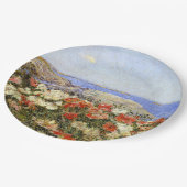 ソール島の野生のケシ ペーパープレート (アングル)