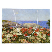 ソール島の野生のケシ ラージペーパーバッグ (裏面)