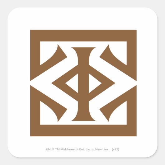 ソーロンの目 スクエアシール (正面)