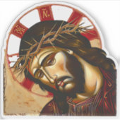 ソーンズビニールの王冠を持つイエスキリスト シール (正面)