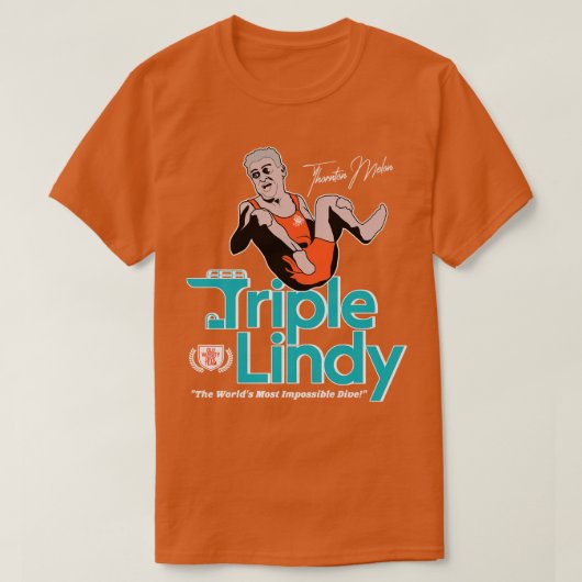 ソーントンメロントリプルリンディ Tシャツ (デザイン正面)