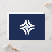 ソーントン市旗（コロラド） カード (正面/裏面インサイチュ)