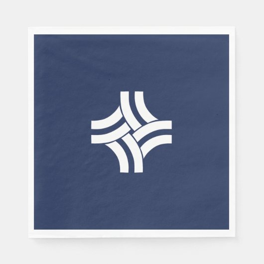 ソーントン市旗（コロラド） スタンダードランチョンナプキン (正面)