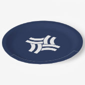 ソーントン市旗（コロラド） ペーパープレート (アングル)