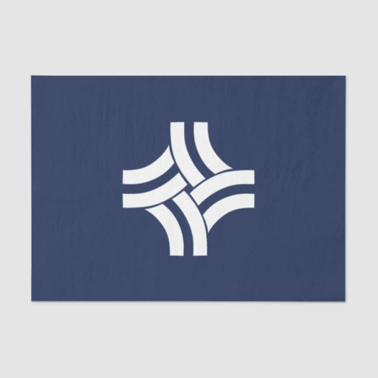 ソーントン市旗（コロラド） 薄葉紙 (正面)