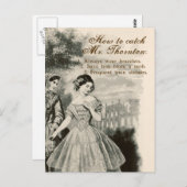 ソーントン氏を捕まえる方法 ポストカード (正面/裏面)