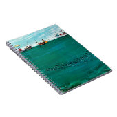 ソーントン・ウッツの行列の中の魚の群れ ノートブック (右側)