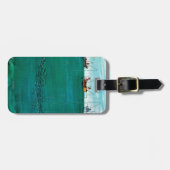 ソーントン・ウッツの行列の中の魚の群れ ラゲッジタグ (正面横)