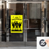 ソーヴィニヨンブランワインドリンカー ウィンドウサイン (オフィスドア)