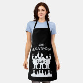 ソーヴィニヨンブランワインドリンカー エプロン (着用した状態)