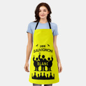 ソーヴィニヨンブランワインドリンカー エプロン (着用した状態)