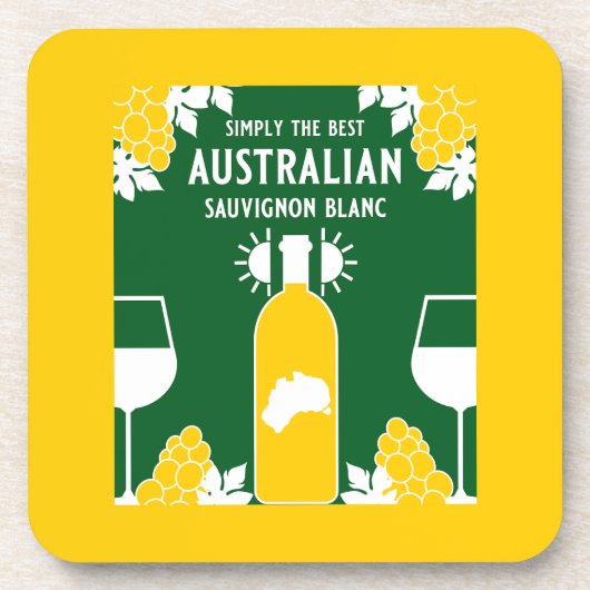 ソーヴィニヨンブランワインドリンカー コースター (正面)