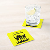 ソーヴィニヨンブランワインドリンカー スクエアペーパーコースター (インサイチュ)