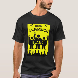 ソーヴィニヨン・ブランワイン・ドリンカーTシャツ Tシャツ