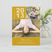 ソー卒業誇りを持った招待状 招待状 (スタンド正面)