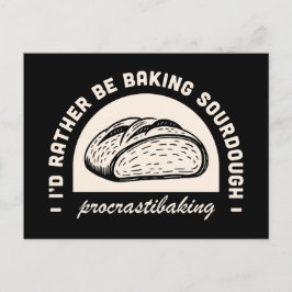 ソー生地のパン好きおもしろい引用文 ポストカード