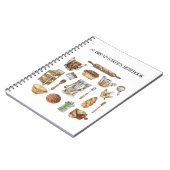 ソー生地ベーカー手帳、レシピ手帳 ノートブック (左側)