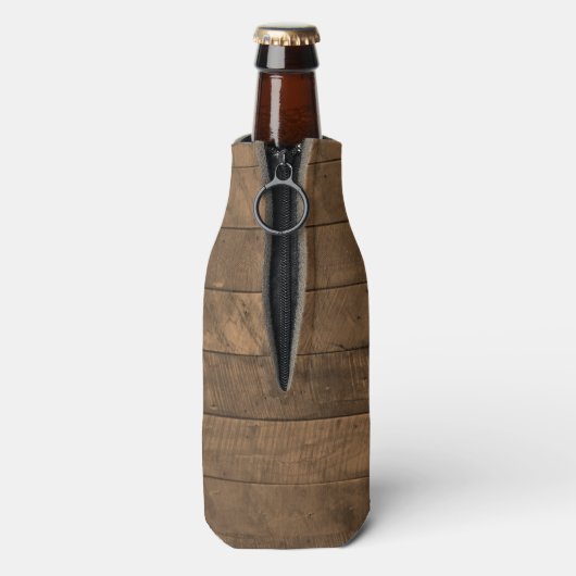 ソー素晴らしスバーンウッドパーソナライズされた ボトルクーラー (ボトル裏面)