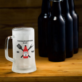 ソー素晴らしスパーソナライズされた フロストグラスビールジョッキ