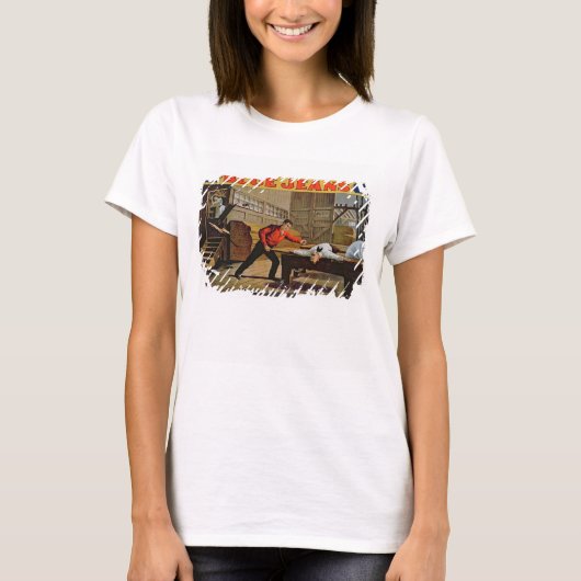 「ソー素晴らしミルシーン」、「ブルージーンズ」のポスター Tシャツ (正面)