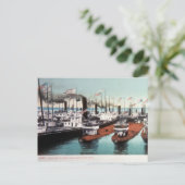 ソー・ステ・マリーの封鎖 - ヴィンテージ ポストカード (スタンド正面)