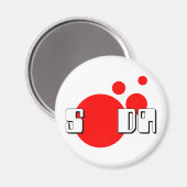 ソ日本のダ マグネット (正面/裏面)