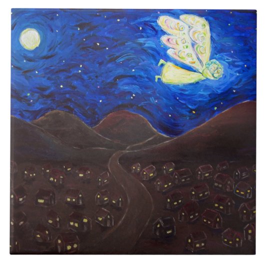 ソ気にウルエンジェルタイルギフト タイル (正面)