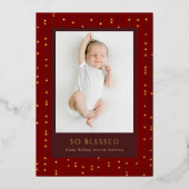 ソ賛美ポ点々のあるルカ 箔シーズンカード (正面)