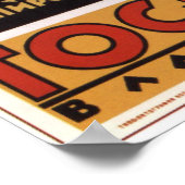 ソ連たばこ広告工場1925年 ポスター (角)