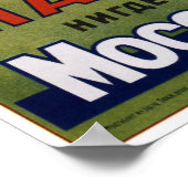 ソ連たばこ広告1927年 ポスター (角)