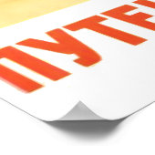 ソ連で自転車に乗って観光客だ！ ポスター (角)