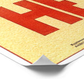 ソ連のゴシップは無い!プロパガンダ1941 ポスター (角)