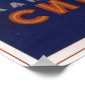 ソ連のシガー船長広告の1939 ポスター (角)