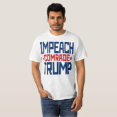 ソ連の同志トランプを弾劾しよう - 反トランプ Tシャツ (正面フル)