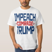 ソ連の同志トランプを弾劾しよう - 反トランプ Tシャツ (正面)