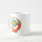 ソ連の国章 コーヒーマグカップ (正面左)
