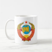 ソ連の国章 コーヒーマグカップ (左)