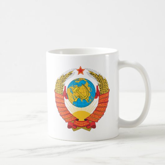 ソ連の国章 コーヒーマグカップ (右)
