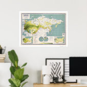 ソ連の地図1926 ポスター (ホームオフィス)