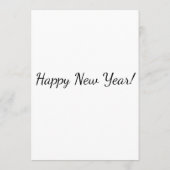 ソ連の年賀状 プログラム (裏面)