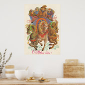 ソ連の年賀状 ポスター (キッチン)