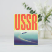 ソ連の旅行ポスター ポストカード (スタンド正面)