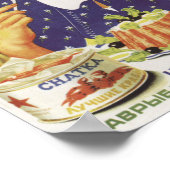 ソ連の水産物広告 ポスター (角)