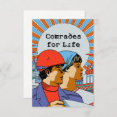 ソ連の生命招待状 招待状 (正面/裏面)