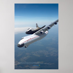 ソ連の航空: An-225とブランのポスター ポスター