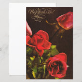 ソ連の花はがき (正面/裏面)