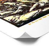 ソ連の資本主義に対するプロパガンダ、ヴィンテージ ポスター (角)