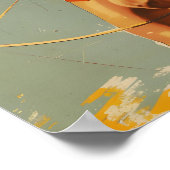 ソ連をテーマにした女性体操 ポスター (角)