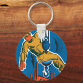 ソ連を見る キーホルダー (正面)